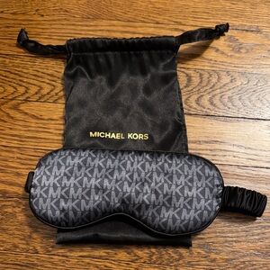 Michael Kors Black and Gray Eye Mask